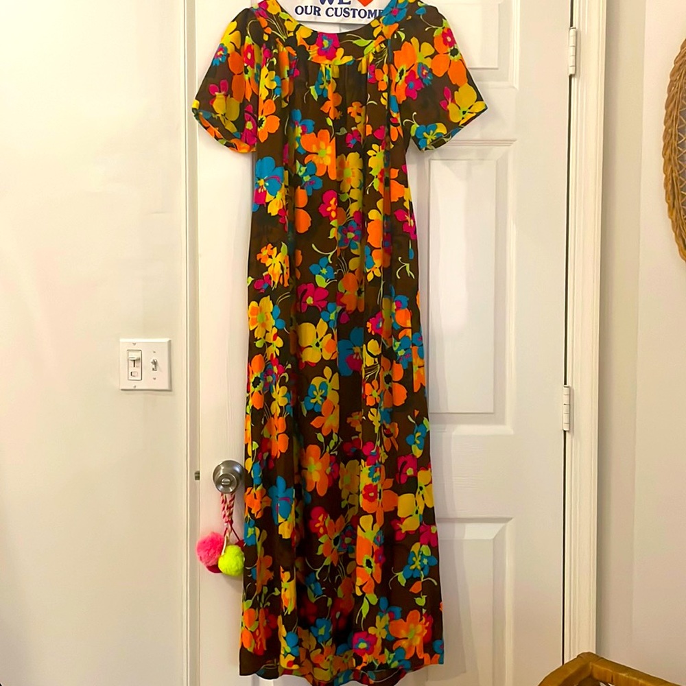 Vintage Hawaiian caftan